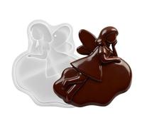 Silicone Angel Molds | DIY Resin Casting Supplies | Cement Home Decor Moulds for Crafts | Angel Shape Molds for Party Planners Art Teachers Home Crafting Workshops Weekend Activities Designer Projects