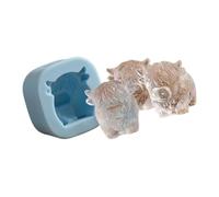 Silicone Animale Conigli Ghiaccio Forma Bestiame Congelamento Veloce Flessibile per Bevande Casa Innovazione Commerciale per Bevande Home Club Attrezzature Lavabile in Lavastoviglie Vassoio