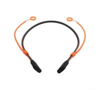 Silicone Anti-Perdita Band per Pixel per buds Pro 2A Silicone Anti-Perso (Neroarancione)