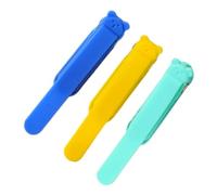 Silicone Automatic Bookmarks - 3X Smart Clip Page Markers, Reading Book Marks for Women Men Kids, Keeps Pages Secure, Ideal for Students Book Lovers Readers Perfect for Study