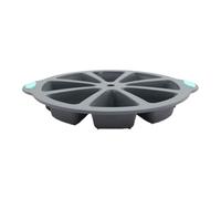 Silicone Baking Mold, Triangle Cake Pan, 8 Cavity non Stick with Easy Release, Pie Tray with Flexible Shape, 12,91 x 11,42 x 1,69 pollici Kitchen Accessory, Cooking Tool for Cheesecake Bread Pizza
