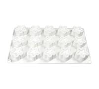 Silicone Baking Molds - Non Stick Crafts Making Tool, Festival Cake Molds - For Wax Cement Clay Soap Jelly Pudding Dessert Muffin Cake