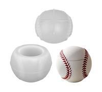 Silicone Baking Molds, Non Stick Reusable, 8x6 Inches Fondant Mold with Feature, Sports Theme Mold, Candy Chocolate Mould with Cute Design, Baking Tool for Dessert and Cookie