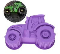 Silicone Baking Molds, non stick Trattore Molds For Baking, 3D Cartoon Tractors Themed Chocolate Molds, Cake Dessert Candy Baking Tool, Silicone Baking Molds and Non-stick Tractor Molds For Baking