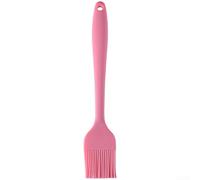 Silicone Basting Brush 21cm Heat Resistant 230°C(Pink) | Withstands 230°C, safe for grilling, baking, roasting, non-melting bristles, food per contact safe