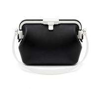 Silicone Beach Bag - Waterproof Pool Tote Bags for Women (M-3500ml,Black)