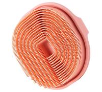 Silicone Body Scrubber, Anti-Slip Massage Loofah, Ergonomic Shower Brush, Multifunctional Exfoliatings Tool 4.13x1.42 Inches for Women, Home Bathroom Use