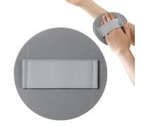 Silicone Body Scrubber, Round Shower Scrubber, 5.31x0.08 inches Deep-Cleaning Exfoliator Wash Sponge Bathing Tool Bath Pad for Women Face, Foot, Back, and FullCare