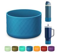 Silicone Boot for Owala Water Bottle 24 oz Anti-Slip Protective Sleeve for FreeSip/Twist/Flip Stainless Steel Water Bottles Accessories