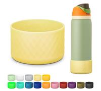 Silicone Boot for Owala Water Bottle 32 oz Anti-Slip Protective Sleeve for FreeSip/Twist/Flip Stainless Steel Water Bottles Accessories