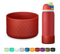 Silicone Boot for Owala Water Bottle 40 oz Anti-Slip Protective Sleeve for FreeSip/Twist/Flip Stainless Steel Water Bottles Accessories