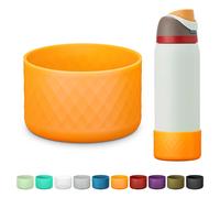 Silicone Boot for Owala Water Bottle 40 oz Anti-Slip Protective Sleeve for FreeSip/Twist/Flip Stainless Steel Water Bottles Accessories