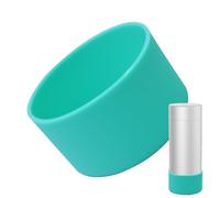 Silicone Bottle Boot - Anti-Slip Sleeve, Protective Tumbler Cover | Silicone Durable Material With Shock Absorption, Fit Design For 12oz-24oz Water Bottles Tumbler Hydro Sport Flask Use