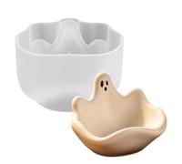 Silicone Bowl Mold Ghost Design Fruit Cookie Tray Mould
