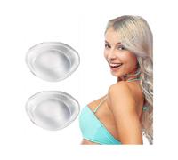 Silicone Bra Inserts, Gel Breast Pads and Enhancers for Added 2 Cup Sizes, Suitable for Various Brands