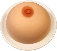 Silicone Breast Model for Education - 12cm Breastfeeding Training & Lactation Simulation for Nursing Professionals(A)