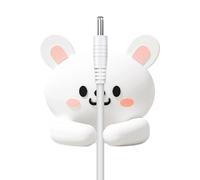 Silicone Cable Organizer - Self Adhesive Cord Clips | Capybara Cable Clamps For Wires Under 6mm, Silicone Cord Holder For Charger, Phone Line And Extension Cords Desk, Wall, Home, Office, Car And Beds