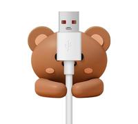 Silicone Cable Organizer - Self Adhesive Cord Clips | Capybara Cable Clamps For Wires Under 6mm, Silicone Cord Holder For Charger, Phone Line And Extension Cords Desk, Wall, Home, Office, Car And Beds