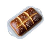 Silicone Cake Mold, Foldable Bakery Mould, 25x10cm Rectangular Baking Pan for Cakes, Food Grade Silicone Flexible Non Stick Mold, Kitchen Bakeware with Easy Release, Homemade Cake Ice Cream Use