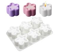 Silicone Cake Molds, Cute Shaped Pastry Dessert Baking Molds, 6-Cavity Nonstick Easy Release For Mousse Chocolate Pudding Jelly Home Bakery Beginner Adults