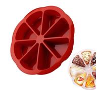 Silicone Cake Molds - Non Stick 8-Cavity Triangle Scone | Cornbread Pan Flexible Mould for Cake, Bread, Mousse, Homemade Baking, Kitchen Use and Culinary Projects