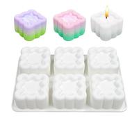 Silicone Cake Molds - Nonstick 6-Cavity | Fruit Dessert Baking Mould, Mousse, Cioccolato, Pudding, Jelly | Home Bakery Tool For Beginners And Adults Ensuring Satisfaction All Skill Levels.