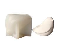 Silicone Candle Holder Mold, Bird Shaped Tea Light Casting Moulds, 2,72 x 3,15 in Reusable Non Stick Design, Portatile Easy Release for Epoxy Resin, Concrete Crafts, Art Projects