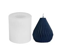 Silicone Candle Moulds 3d Geometric Candle Mold Cylinder Shape Modern Candle Molds for Candle Making