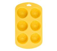 Silicone Candy Mold - 6-Cavity Fruit Shaped Non-Stick | Reusable Baking Supplies With Food Grade Silicone, Chocolate Candy Maker For Family Friends Students, Fun Dessert Shapes