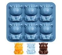 Silicone Capybara Tray - Whiskey Ice Molds | Animal s Flexible Funny Capybara Freezer Mold Set Durable Çapybara Shape Íce Cube Maker Silicone Design With Whiskey Coffee Beer Beverage Party Use