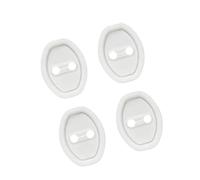 Silicone Car Cover for Kia for Sportage 1993-2026 NB-7 JE/KM SL QL NQ5, 4Pcs Latch Protector Cap Reduces Closing Noise Buffers Interior Accessory(4pcs White)