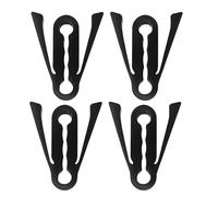 Silicone Car Door Covers - Shock Absorption Latch Pads | Noise Reduction Protectors, Automotive Interior Protection Accessories Set, Flexible Dampening Door Latch Guard System For Suv