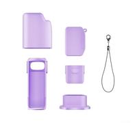 Silicone Case for per insta360 Luna Shockproof Cover Silicone(purple) | Shock absorbing silicone, drop protection, per rugged design, secure fit, adventure ready