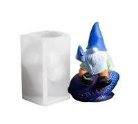 Silicone Christmas Molds - 3D Gnome Shaped Baking Mold, Fall Elements Dwarf Crafts | Flessibile Silicone Material, Easy Release Design, Reusable Baking Tool, Ideal for Holiday, Winter, Ringraziamento
