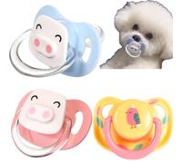 Silicone Ciuccio Cani Gatti Morso Resistente Interazione Giocattoli Forniture Lattice Pet Ciuccio X0H4 Calmante Alimentazione