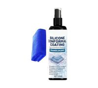 Silicone Coating Spray, Waterproof PCB Protection Liquid, 5.5x1.5x1.5in Transparent Quick Dry Sealant, Electrical Insulation Coating, Anti Electronics Care Formula, Industrial Repair