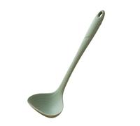 Silicone Cooking Spoons, Non Stick Solid Kitchen Spoon | Heat Resistant Food-Grade Kitchen Utensils | Silicone Soup Ladle Cooking Spoons For Nonstick Cookware Pots Pans Bowls Deep Fryer Home