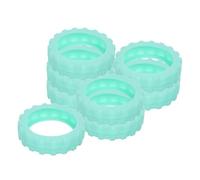 Silicone Copri Ruote Verde Chiaro Antiscivolo Valigia 8 Pezzi | Protezione per Rotelle, Assorbimento Urti, Installazione Facile, per Viaggio e Ruote Bagagli