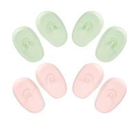 Silicone Copriorecchie Protezione Termica, 4 Paia | Barriera Chimica, Uso Domestico e Salone, per Decolorazione e Permanente, Comodo per Famiglia