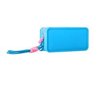 Silicone Cosmetic Reise -Colorful Pipe -Up, Up Case, Cultural Women | Borsa in silicone di medie dimensioni portatile con cerniera, custodia per il trucco impermeabile per la fine di, blu, Consulte la