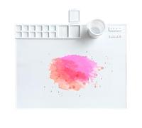 Silicone Craft - Silicone Painting, Integrated Paint Palette, Washable Drawing Board, Multi Purpose Art Pad | Artist Clay, Kids DIY Crafts, Painting, Resin, Jewelry Making, C