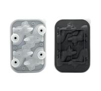 Silicone cubetti di ghiaccio Traid Dog Ice Making Home Incontro e decorazione di bevande Due bevande Accessori per il ghiaccio a prova di perdite