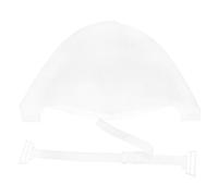 Silicone Cuffia per Mèches Bianco per Chioma con Ago | Riutilizzabile Dopo Lavaggio, Fori per Passaggi Precisi, Uso Domestico e Salone, 30x25x1cm