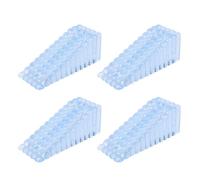 Silicone Cuneo Fermaporta Antiscivolo 4 Pezzi per Casa e Ufficio