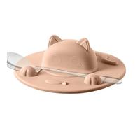 Silicone Cup Cover - 10.5x10.5x4cm | 3D Cat Cover With Tea Slot For Mug | 3D Cat Glassware Covers | Beverage Cup Lid For Drink Protection, Heat Retention, And Cute Home Or Office Use