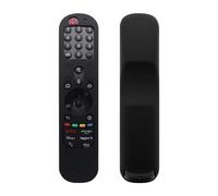 Silicone Custodia protettiva per il telecomando Magic per LG AN-MR21GC MR21N/21GA,Controller Smart TV Custodia Sleeve Holder Pelle protettiva, con cordino (Nero)