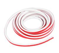 Silicone D - Shaped Door Strip 6M Roll | 9x8MM Security & Soundproof Weather Stripping | Water - Proof for Doors/Window Frames/Cabinets | Household Weatherproofing Supplies