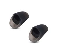 Silicone di ricambio Ear Tips Earbuds Eargels per HyperX Cloud, sostituzione Earbud Ear Gels, Nero (XS)