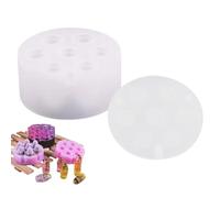 Silicone Dice Mold - Polyhedral Resin Casting, DIY Kit, Epoxy Molds| Versatile Box Craft Tool, Handmade Making Supplies For Hobby Game Enthusiasts Board RPG Tabletop Accessories Party Fun Creative