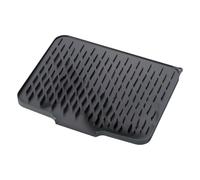 Silicone Dish Drainer Mat, Silicone Kitchen Drying Drain Mat, Large Opening Design Silicone Mat, Silicone Insulation Pad For Work Area, Kitchen Drying Mat For Dishes, Dish Drying Mat For Kitchen,